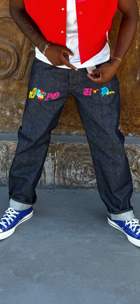 Crazy WoD Denim Pants